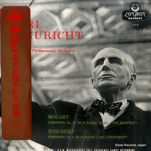 SCHURICHT, CARL mozart; symphony no.35 "the haffner" LC4