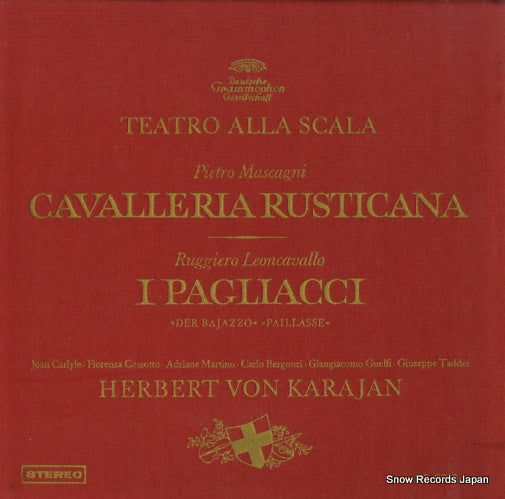 KARAJAN, HERBERT VON mascagni; cavalleria rusticana MG-9013