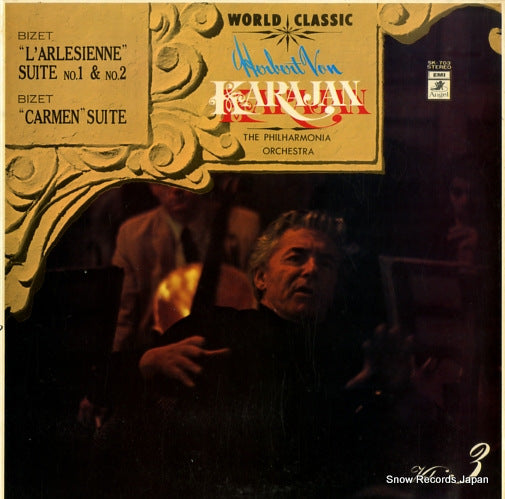 KARAJAN, HERBERT VON bizet; l'arlesienne suite no.1 & 2 / carmen suite SK-703
