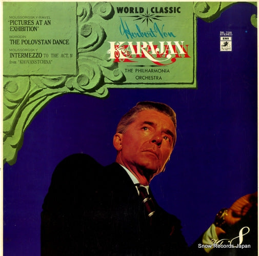 KARAJAN, HERBERT VON moussorgsky-ravel; pictures at an exhibition SK-708
