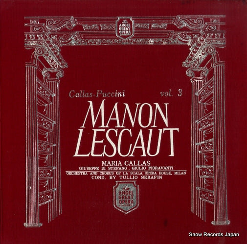 CALLAS, MARIA puccini; manon lescaut vol.3 AB-9077-C