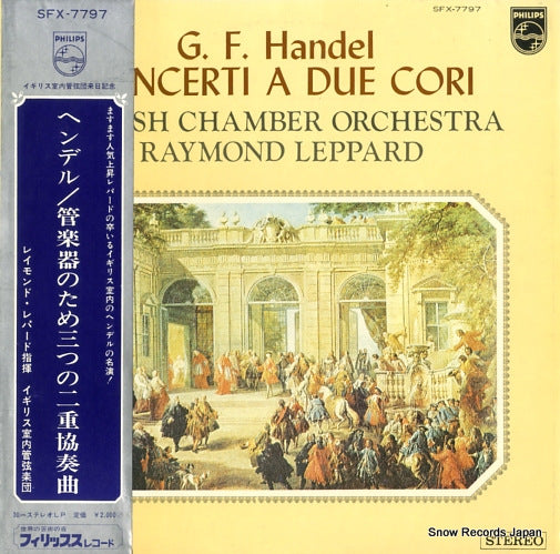 LEPPARD, RAYMOND handel; concerti a due cori SFX-7797