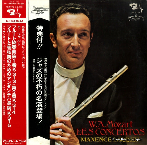 LARRIEU, MAXENCE mozart; les concertos SR5174