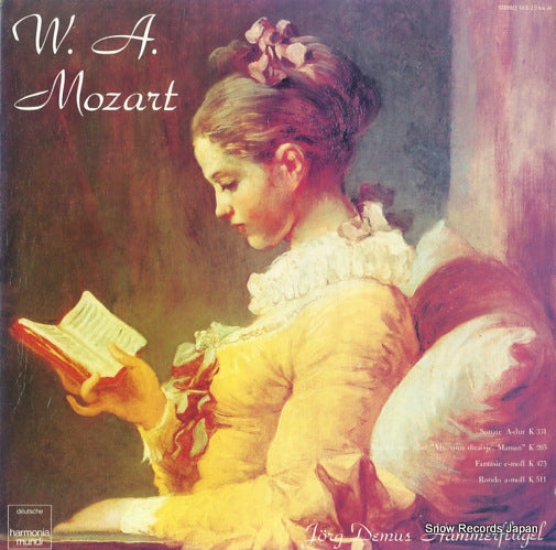 DEMUS, JORG mozart; sonate a-dur ULS-3266-H