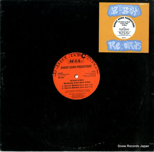 BOOGIE DOWN PRODUCTIONS south bronx/the p is free BB1002