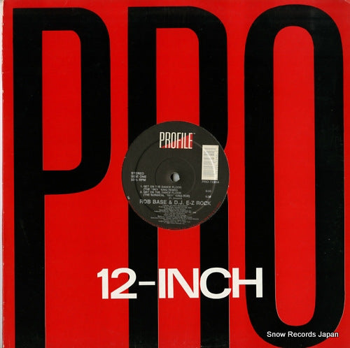 BASE, ROB, AND D.J. E-Z ROCK get on the dance floor PRO-7239