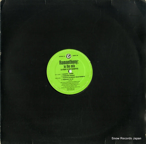 ROMANTHONY in the mix(a tribute to tony humphries) AZNY28