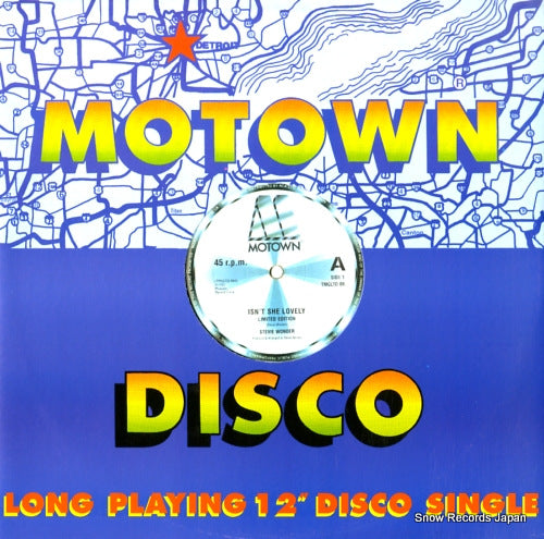WONDER, STEVIE isn't she lovely / master blaster (jammin') TMGLTD06