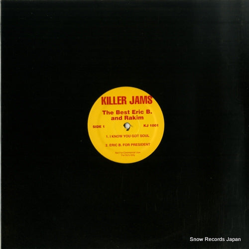 ERIC B. AND RAKIM killer jams the best eric b. and rakim KJ1001
