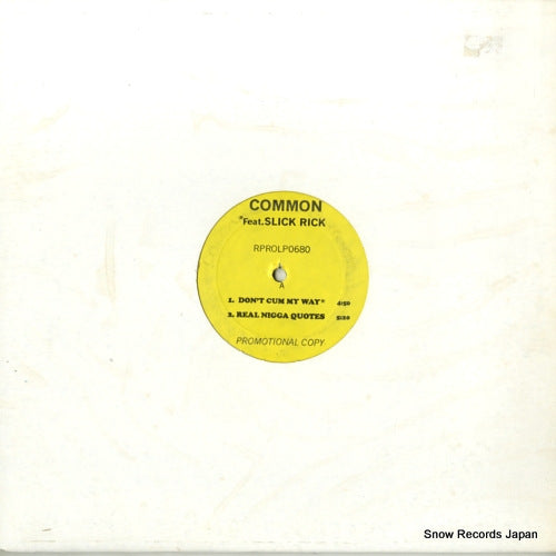 COMMON retrospect for life RPROLP0680