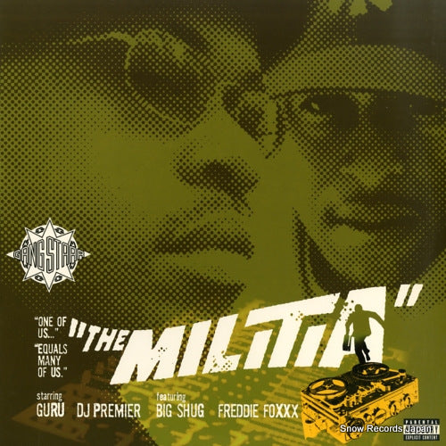 GANG STARR the militia Y-38646