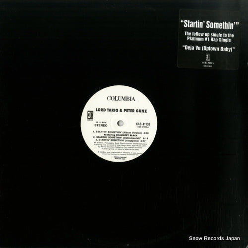 TARIQ, LORD, AND PETER GUNZ startin' somethin' CAS41136