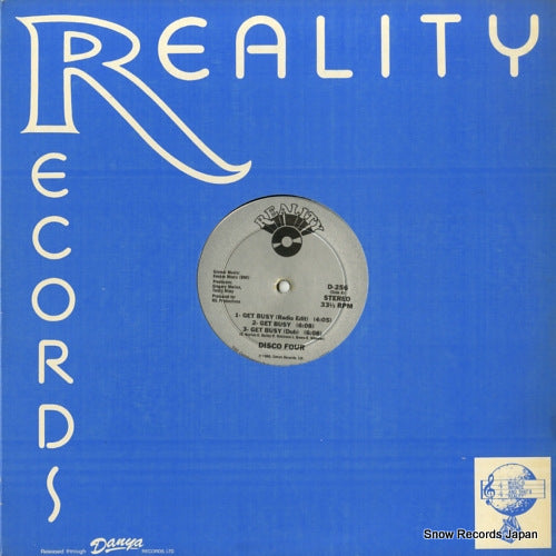 DISCO FOUR get busy / stop, stop, clap D-256