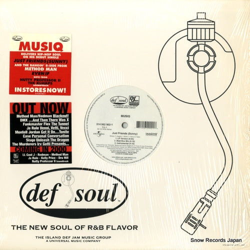 MUSIQ / METHOD MAN just friends (sunny) / even if 314562902-1