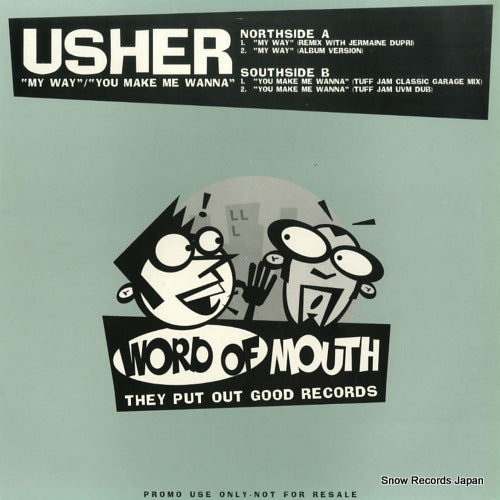USHER my way / you make me wanna MYWAY12
