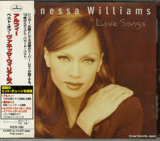 WILLIAMS, VANESSA love songs PHCR-1485