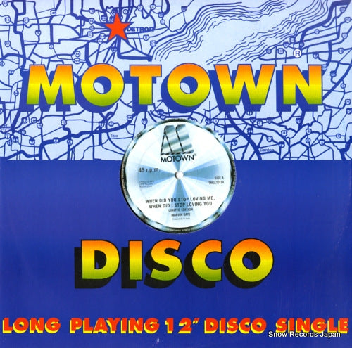 GAYE, MARVIN when did you stop loving md, when did i stop loving you TMGLTD24