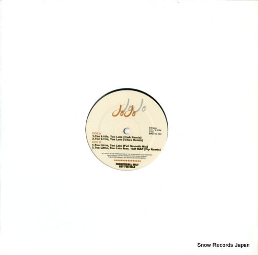 JOJO too littel too late JJ-01