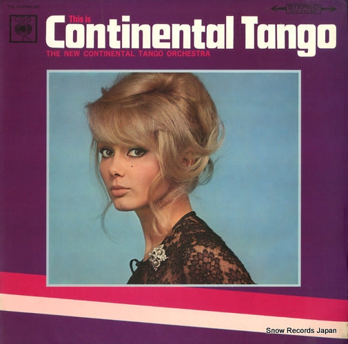 NEW CONTINENTAL TANGO ORCHESTRA, THE this is continental tango YS-10009-JC
