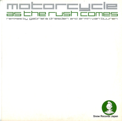 MOTORCYCLE as the rush comes ARMD1001