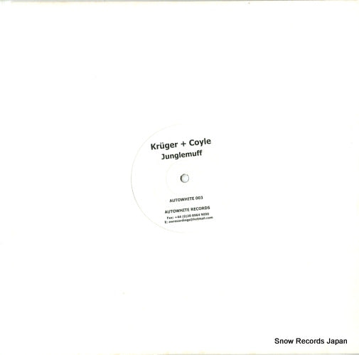 KRUGER AND COYLE junglemuff AUTOWHITE003