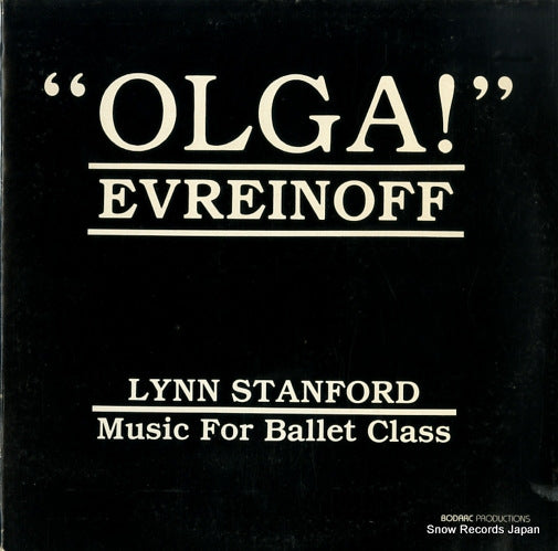 STANFORD, LYNN, AND OLGA EVREINOFF olga! BOD87-12
