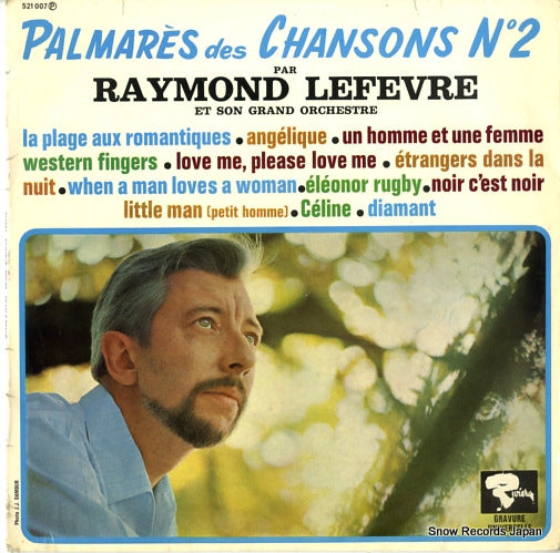 LEFEVRE, RAYMOND palmares des chansons n2 521007