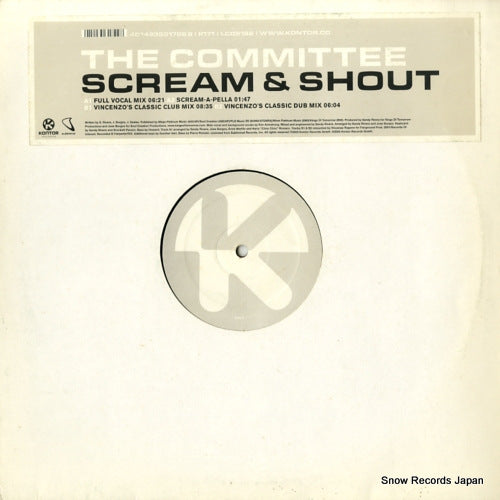 COMMITTEE, THE scream & shout K171
