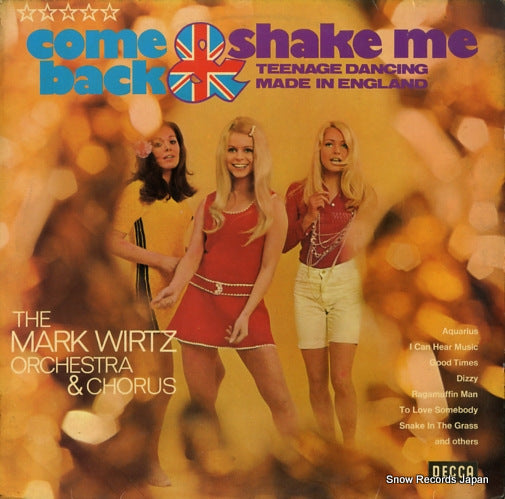 MARK WIRTZ ORCHESTRA, THE, AND CHORUS come back and shake me SLK16613-P