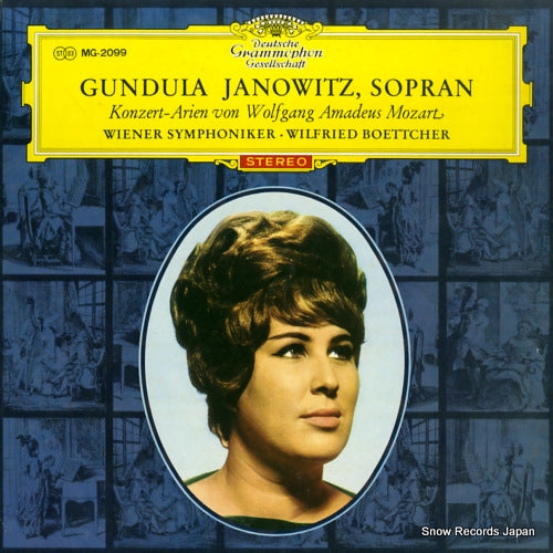JANOWITZ, GUNDULA mozart; konzert-arien MG-2099