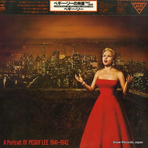 LEE, PEGGY a portrait of peggy lee 1941-1942 20AP1486