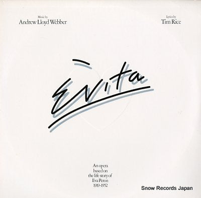 WEBBER, ANDREW LLOYD evita MCA2-11003