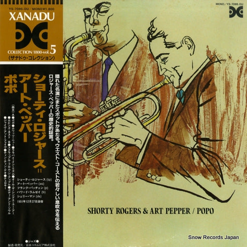 ROGERS, SHORTY, AND ART PEPPER popo YS-7095-DU