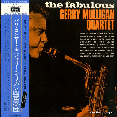 MULLIGAN, GERRY the fabulous YX-2001