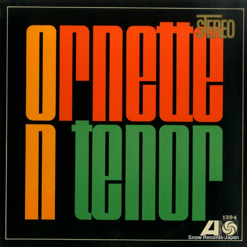 COLEMAN, ORNETTE ornette on tenor SD1394