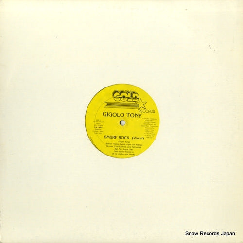 TONY, GIGOLO smurf rock GS-00-100-3