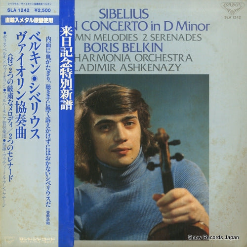 BELKIN, BORIS sibelius; violin concerto in d minor SLA1242