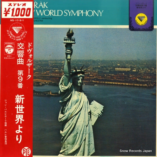 BARBIROLLI, JOHN dvorak; symphony no.9 "from the new world" MS-1016-Y