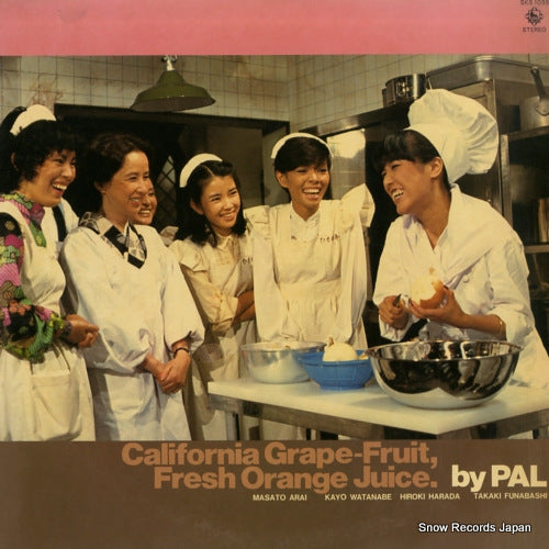 PAL califprnia grape-ftuite, fresh orange juice. SKS-1039