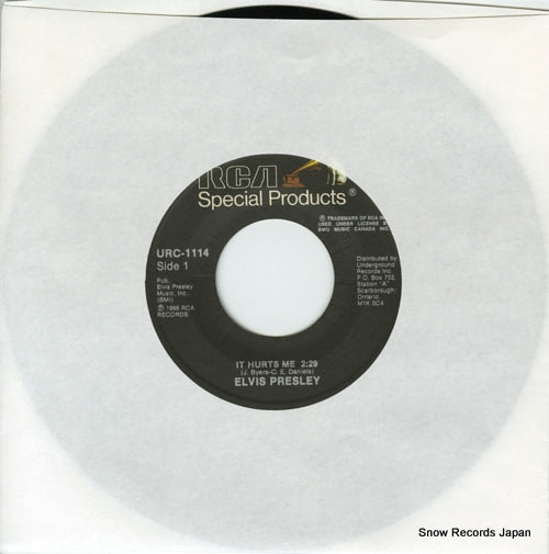 PRESLEY, ELVIS it hurts me URC-1114
