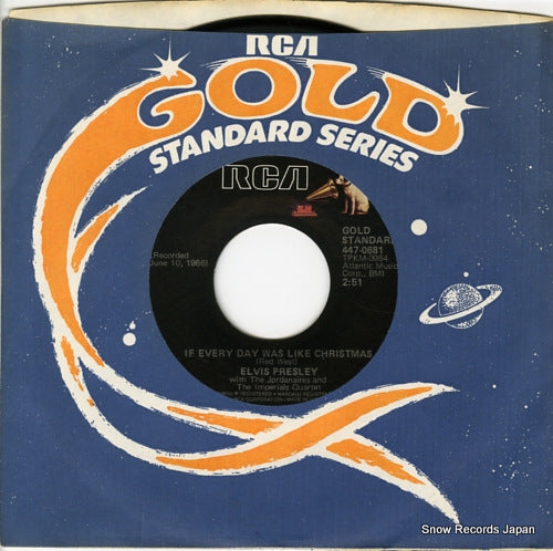 PRESLEY, ELVIS if every day was like christmas 447-0681