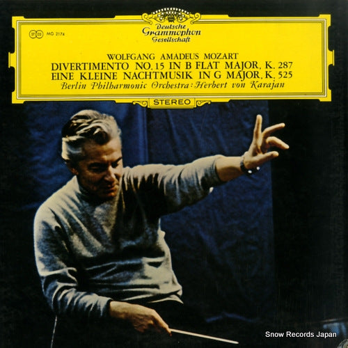 KARAJAN, HERBERT VON mozart; eine kleine nachtmusik MG2174