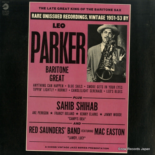 PARKER, LEO baritone great CHV413