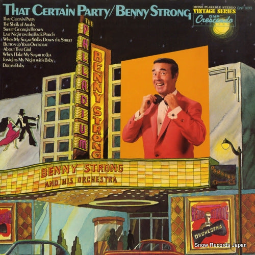 STRONG, BENNY that certain party GNP9013