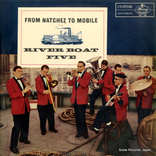 RIVER BOAT FIVE, THE from natchez to mobile MC26