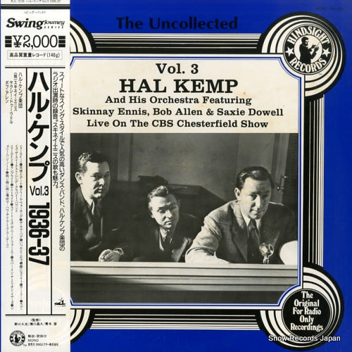 KEMP, HAL the uncollected hal kemp vol.3 1936-37 RJL-3139