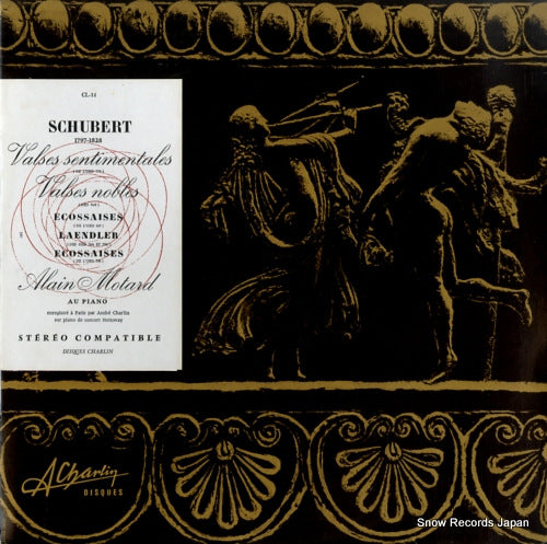 MOTARD, ALAIN schubert; valses sentimentales CL-14