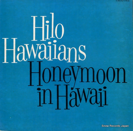 HILO HAWAIIANS, THE honeymoon in hawaii HH1960