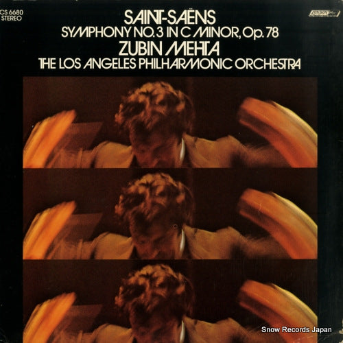 MEHTA, ZUBIN saint-saens; symphony no.3 CS6680