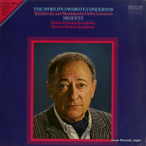 HEIFETZ, JASCHA the world's favorite concertos LSC-3304